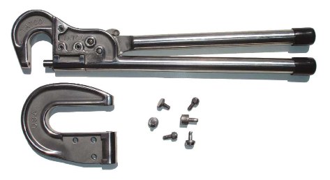 Heavy Duty Stainless Rivet Squeezer Kit Brown Aviation